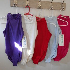 Baltogs Leotards  Choice of Five Colors Adult Sizes  New With Tags